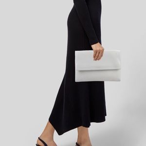 Tiffany & Co Leather Fold-over Clutch